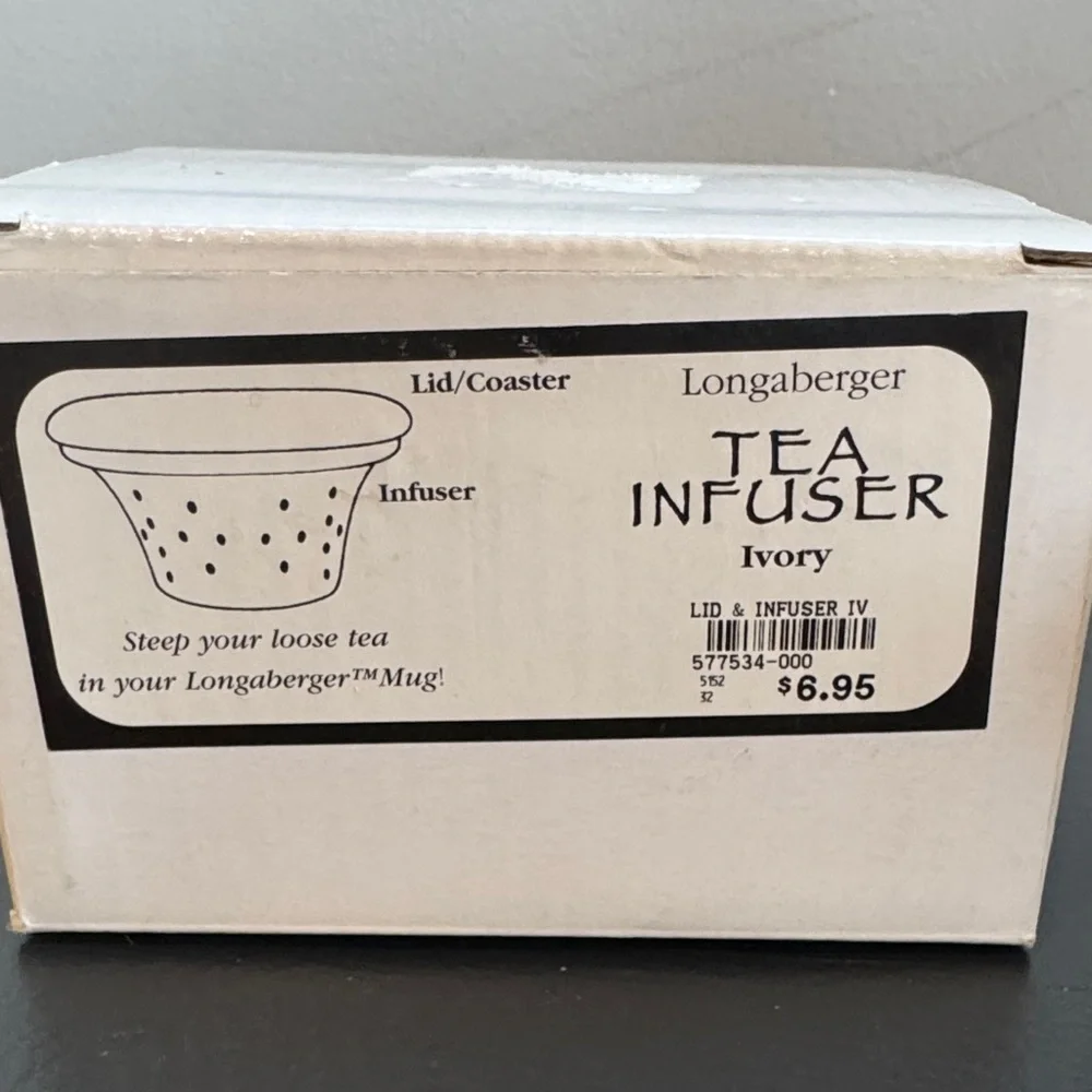 Vintage NEW Chantal Loose Tea Infuser for Longaberger/Fiestaware Mug - Picture 3 of 7